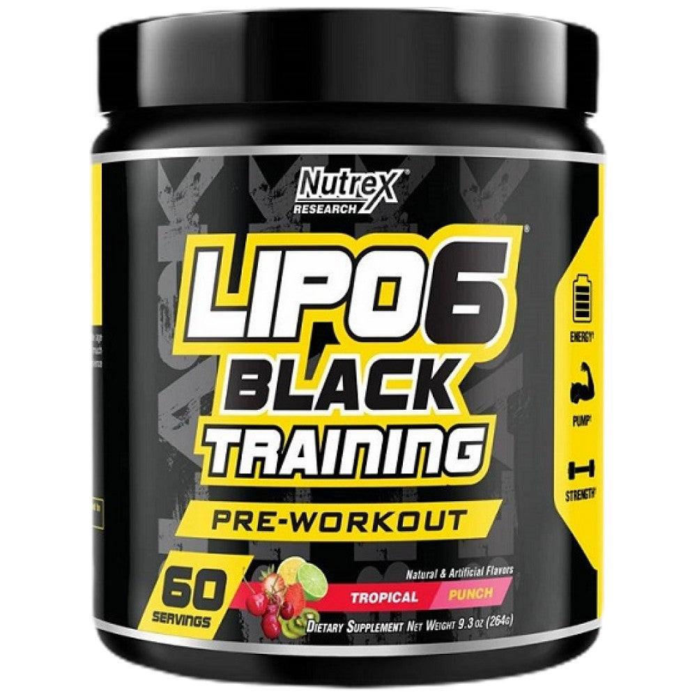 Lipo 6 Black Training/Pre -Workout - 264 γραμμάρια
