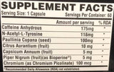 Lipo 6 Black Ultra Concentrate | Ακραία ισχύ 60 κάψουλες