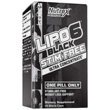 Lipo 6 Black Ultra Concentrate/Free - 60 κάψουλες