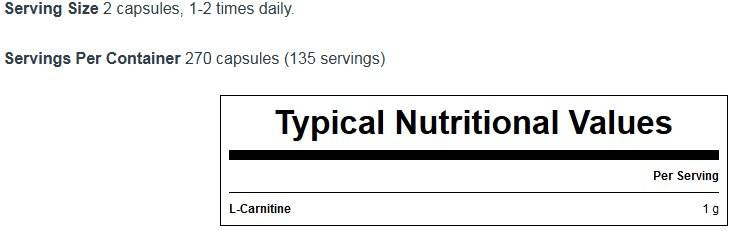 Υγρές κάψουλες γέλης Liquid L-Carnitine 90 Gel