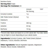 Συκώτι | με κάψουλες TUDCA και Milk Thistle 120