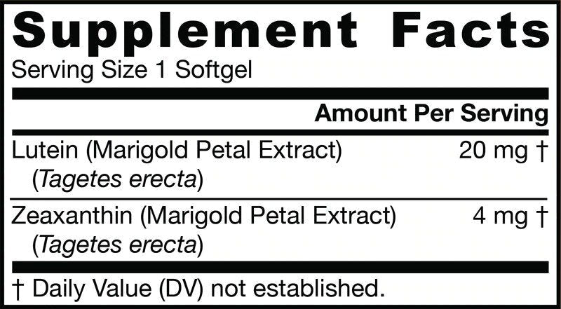 Λουτεΐνη 20 mg - 60 softgels