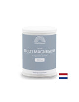 Μυϊκό, καρδιακό και νευρικό σύστημα - Multi Magnesium (vegan formula), 200 g σκόνη, 100 δόσεις