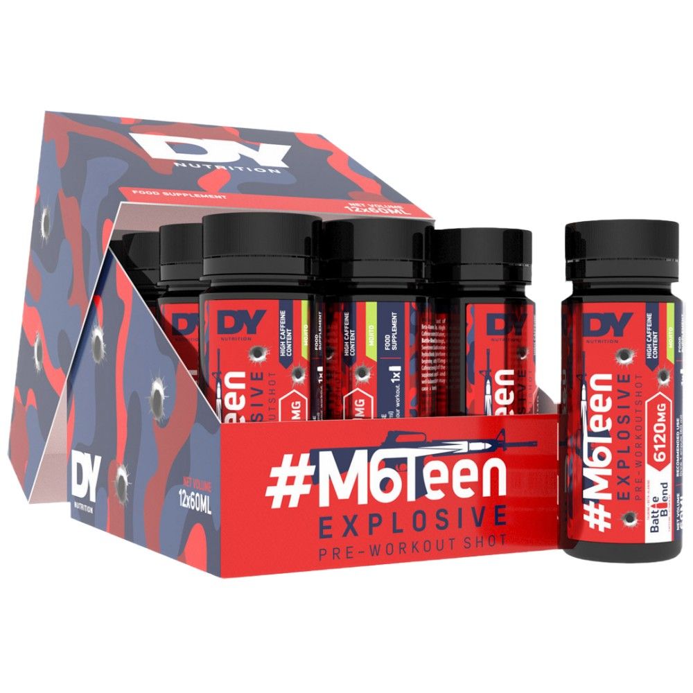 M6TEEN Εκρηκτικό/Προ -προπόνηση πυροβολισμό - 12 x 60 ml