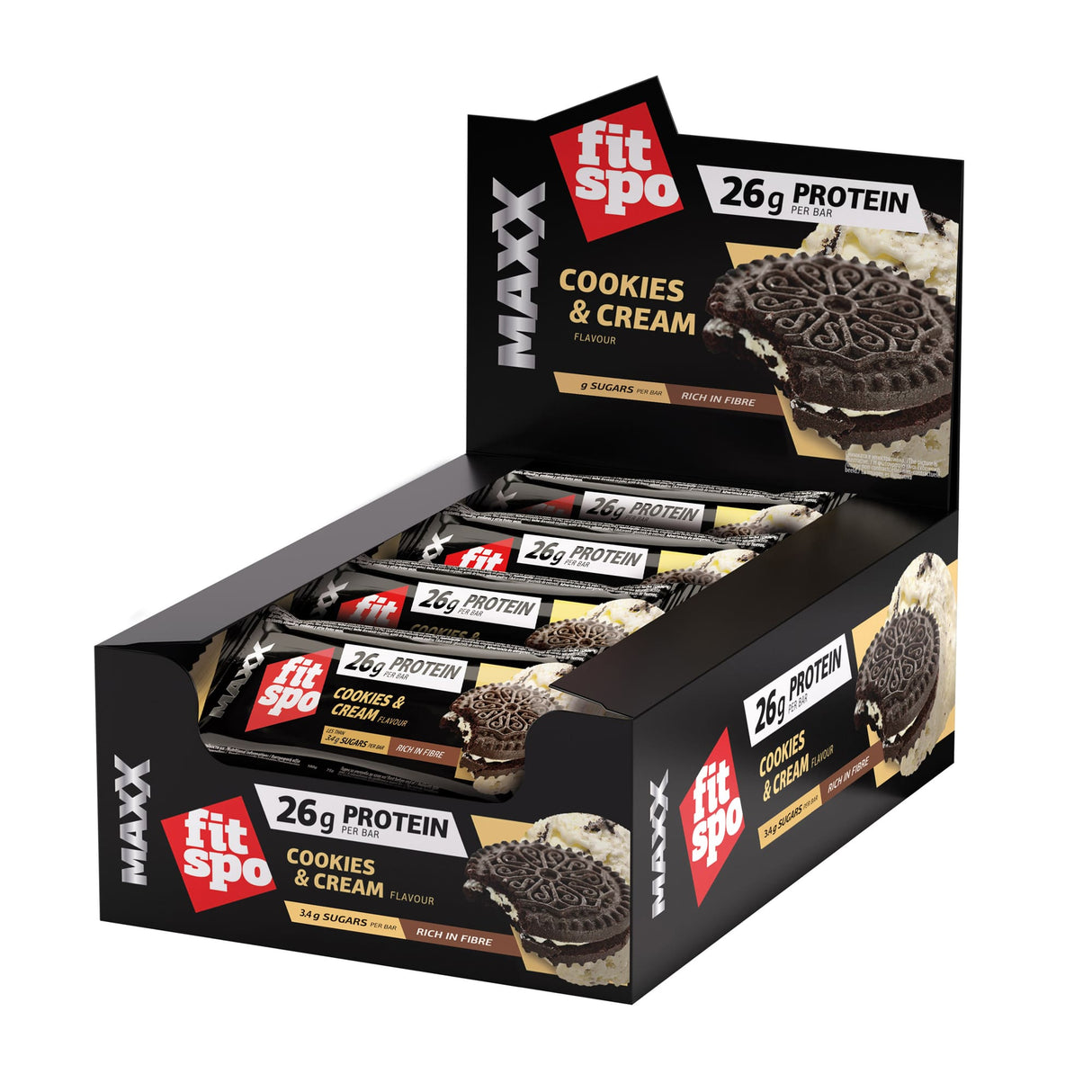 Μπισκότα MAXX Bar & Κρέμα – 75 γρ.