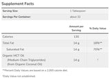 Λάδι MCT | 100% πιστοποιημένο βιολογικό - 473 ml