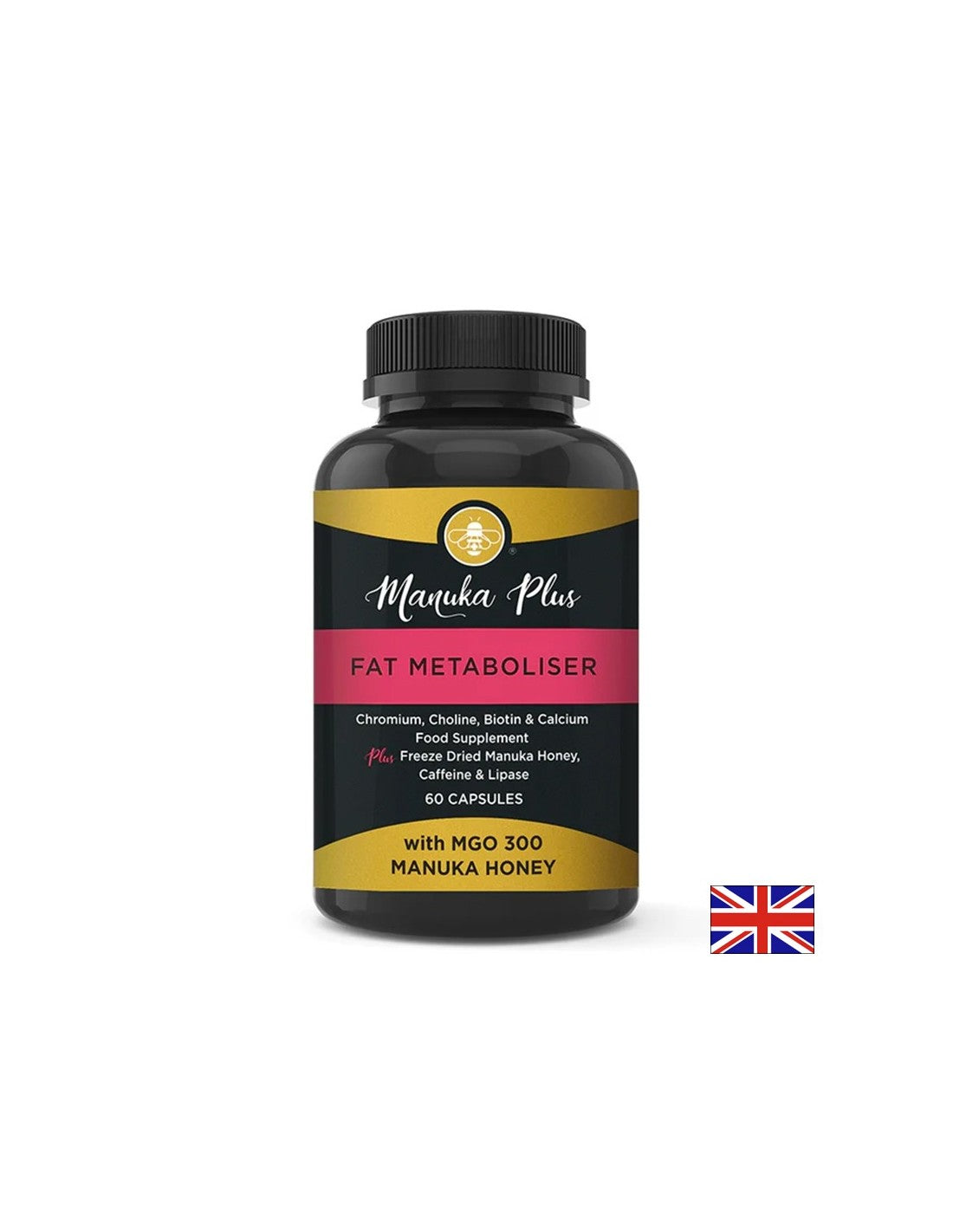 Φόρμουλα Μεταβολισμού με Manuka Honey MGO 300, 60 κάψουλες