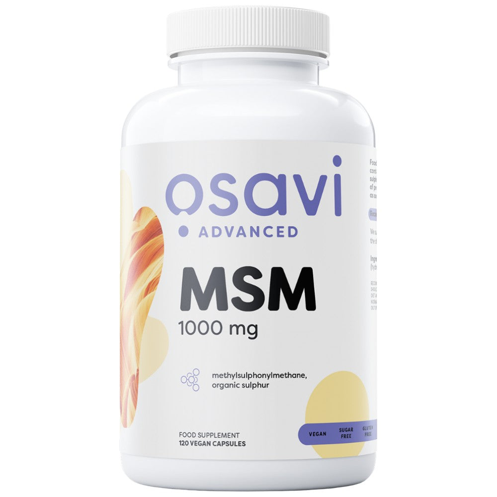 MSM 1000 mg - 120 κάψουλες