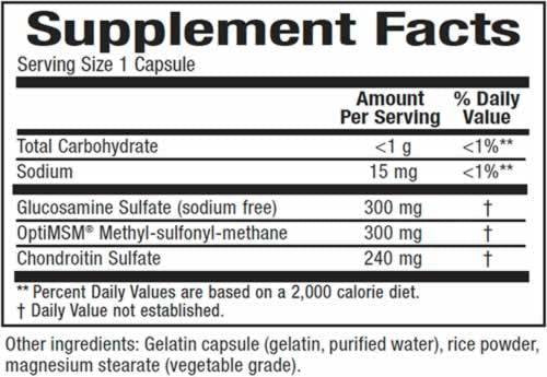MSM Joint Formula 840mg 90 κάψουλες