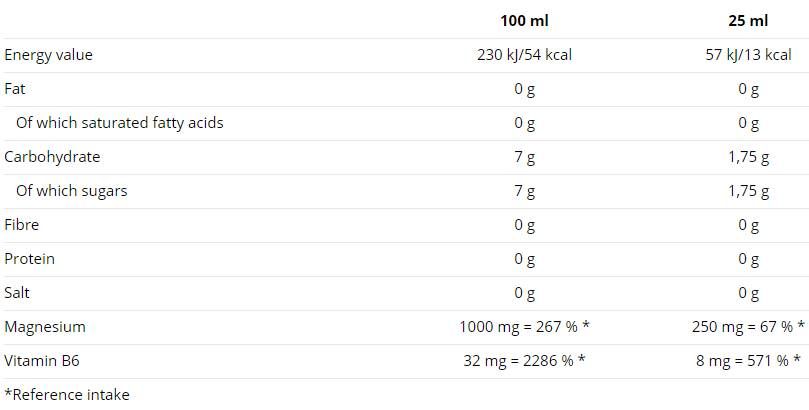 Υγρό Magneslife - 10 x 25 ml