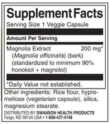 Εκχύλισμα Magnolia 200 mg | Τυποποιημένες - 30 κάψουλες