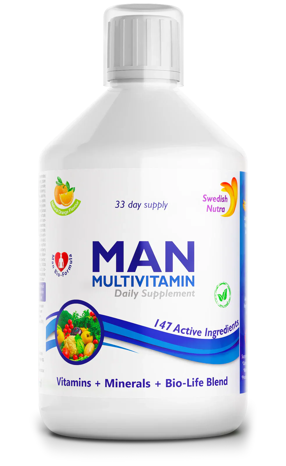 Man Multivitamins για άνδρες με κολλαγόνο 1497 mg - 147 δραστικά συστατικά /500 ml /