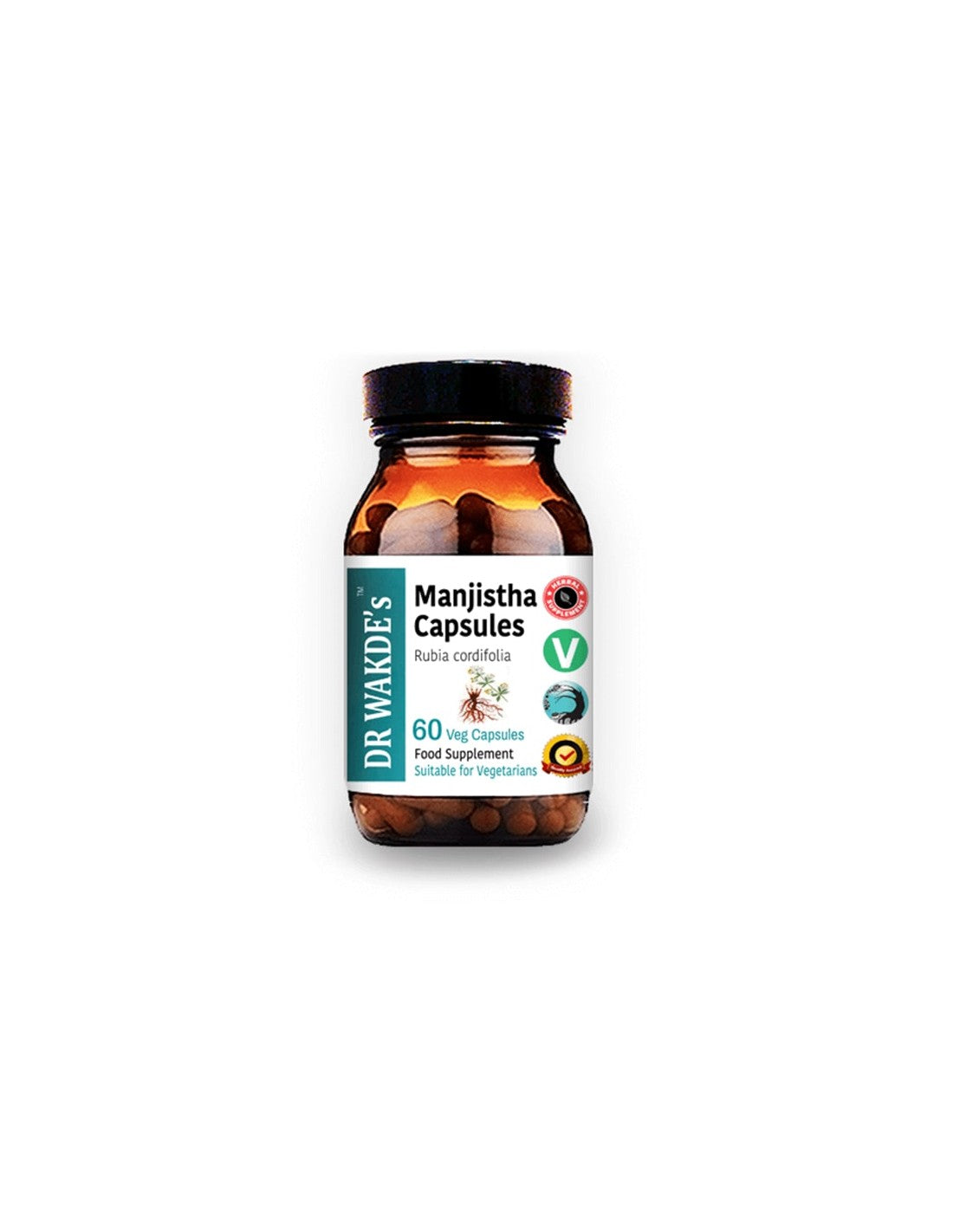 Manjistha/Manjista Ayurveda, 60 κάψουλες Δρ Wakde's