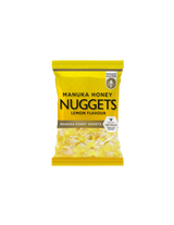 Manuka Honey Nuggets Lemor Flavor κατασκευασμένη με 100 mgo manuka μέλι, 120 g