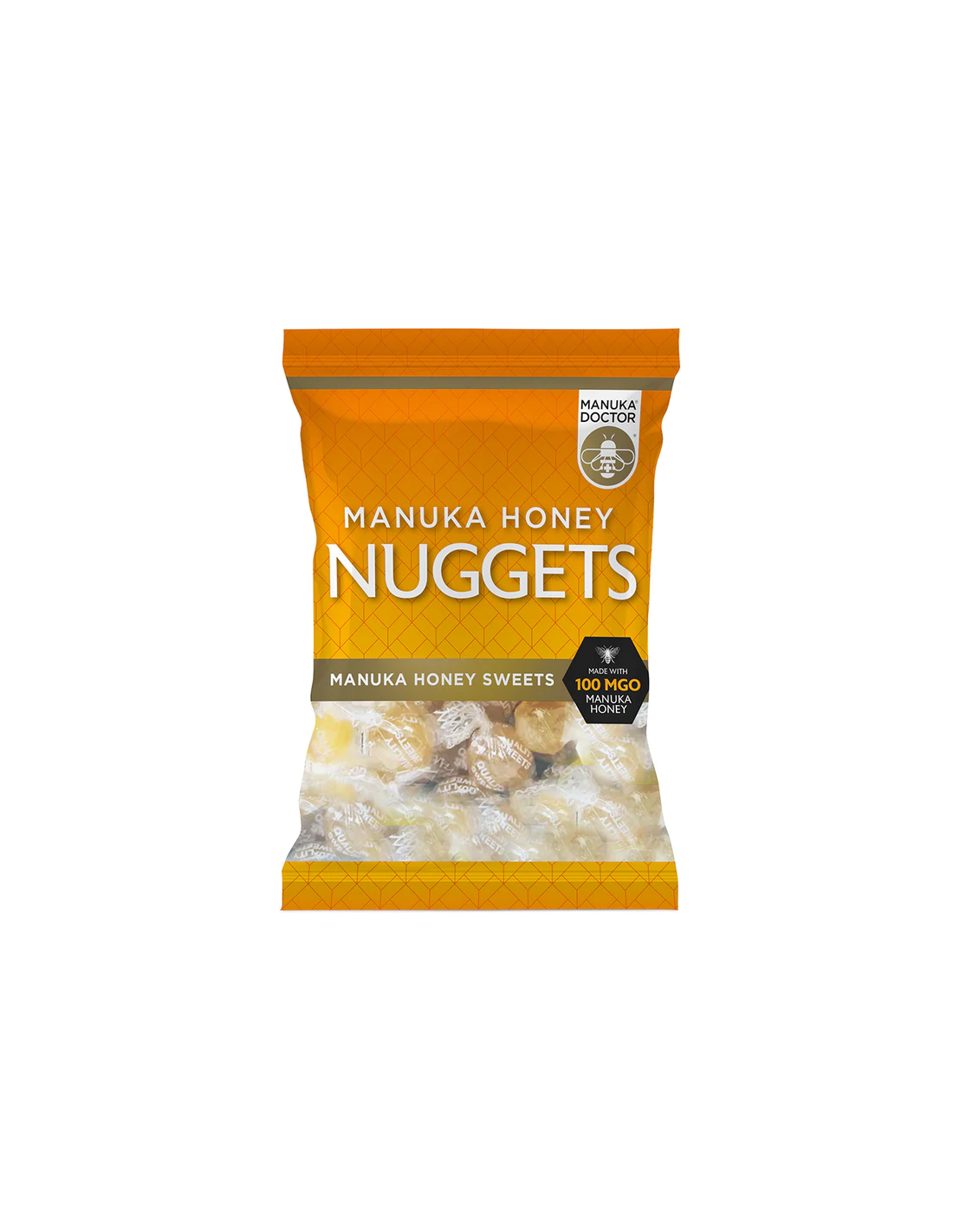 Manuka Honey Nuggets φτιαγμένα με 100 mgo manuka μέλι, 120 g