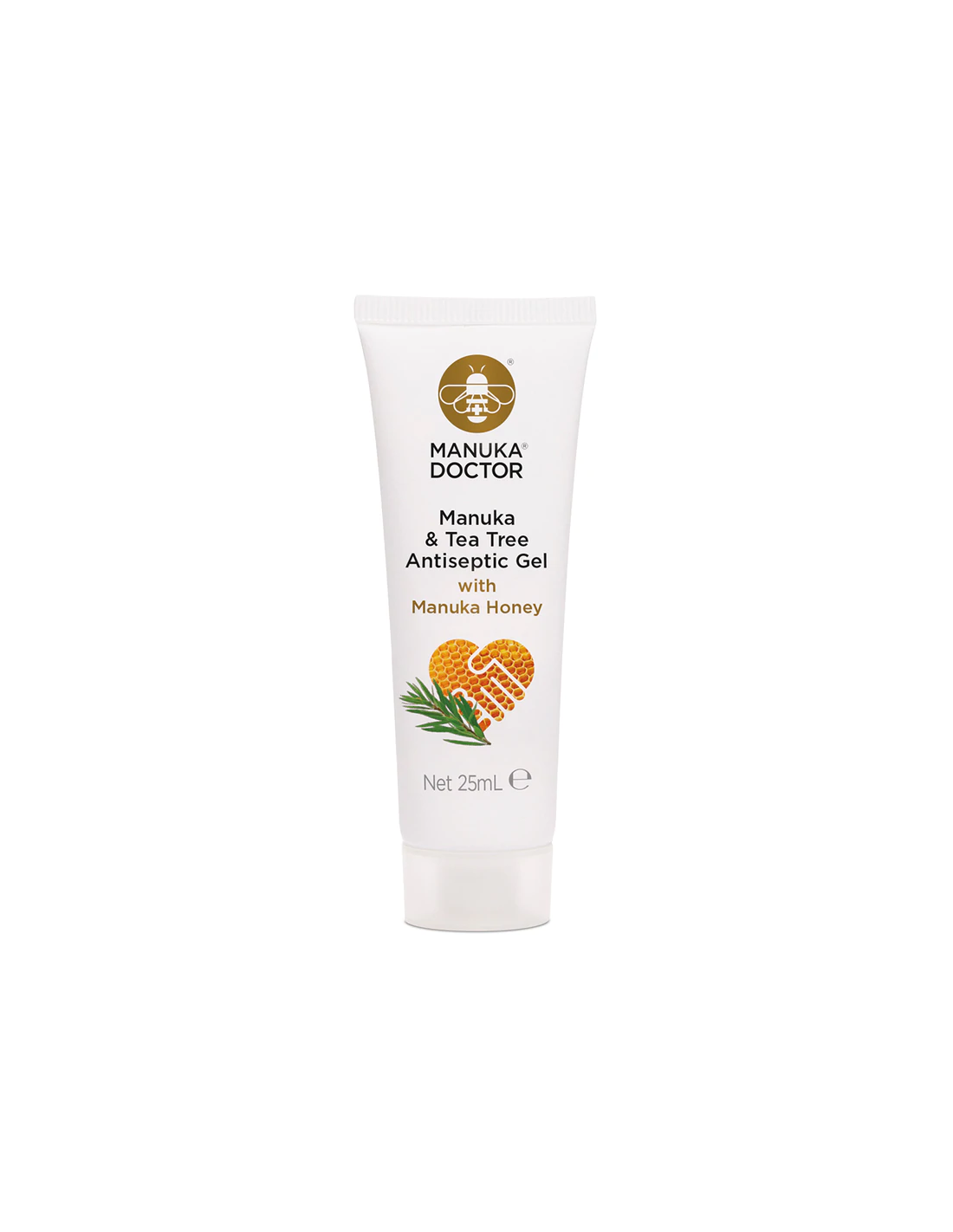 Αντισηπτικό πήκτωμα Manuka & Tea Tree με μέλι Manuka, 25 ml