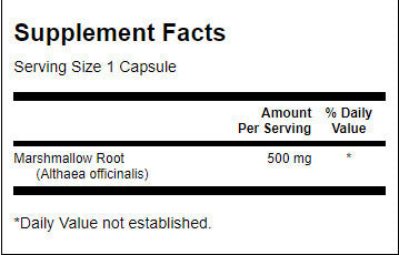 Root marshmallow 500 mg - 90 κάψουλες
