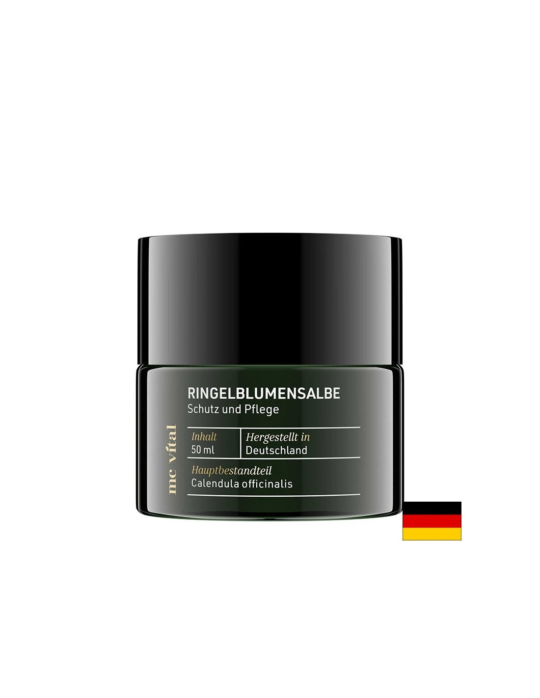 McVital® Ringelblumensalbe - Αλοιφή καλέντουλας με έλαιο από κουκούτσια σταφυλιού και κερί μέλισσας, 100% φυσική, 50ml <tc>Vitabay</tc>