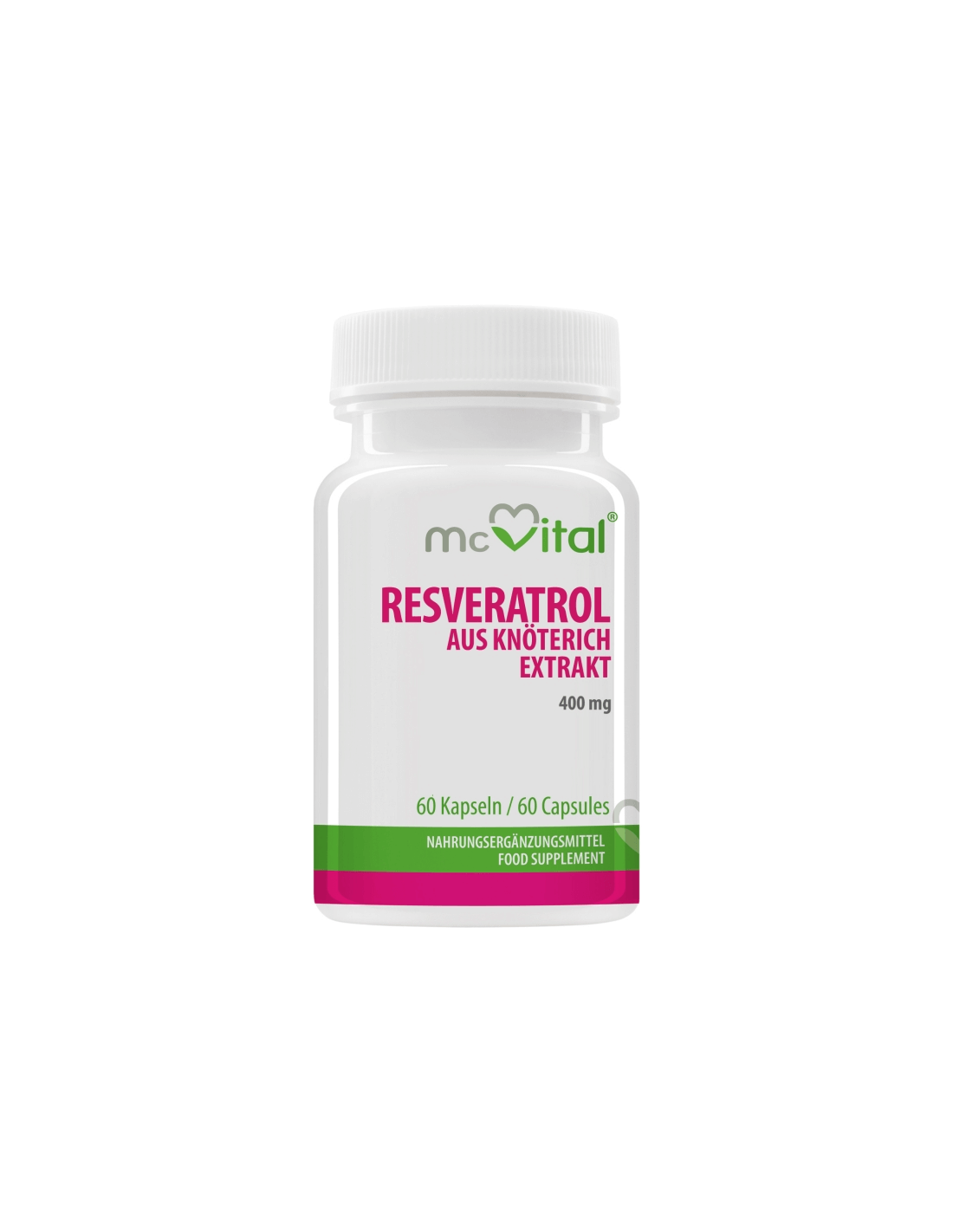 Κυκλοφορία, καρδιαγγειακό σύστημα - McVital Resveratrol (από ιαπωνικό φαλλοπαίσθητο κόνδυλο), 60 κάψουλες