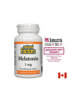 Μελατονίνη 1 mg x 90 υπογλώσσια δισκία <tc>Natural Factors</tc>
