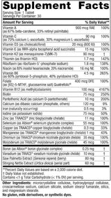 Multivitamin One Daily - 30 δισκία των ανδρών - 30 δισκία