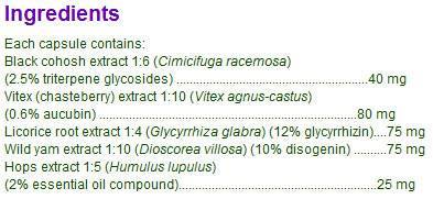 Menopause Formula 90 κάψουλες
