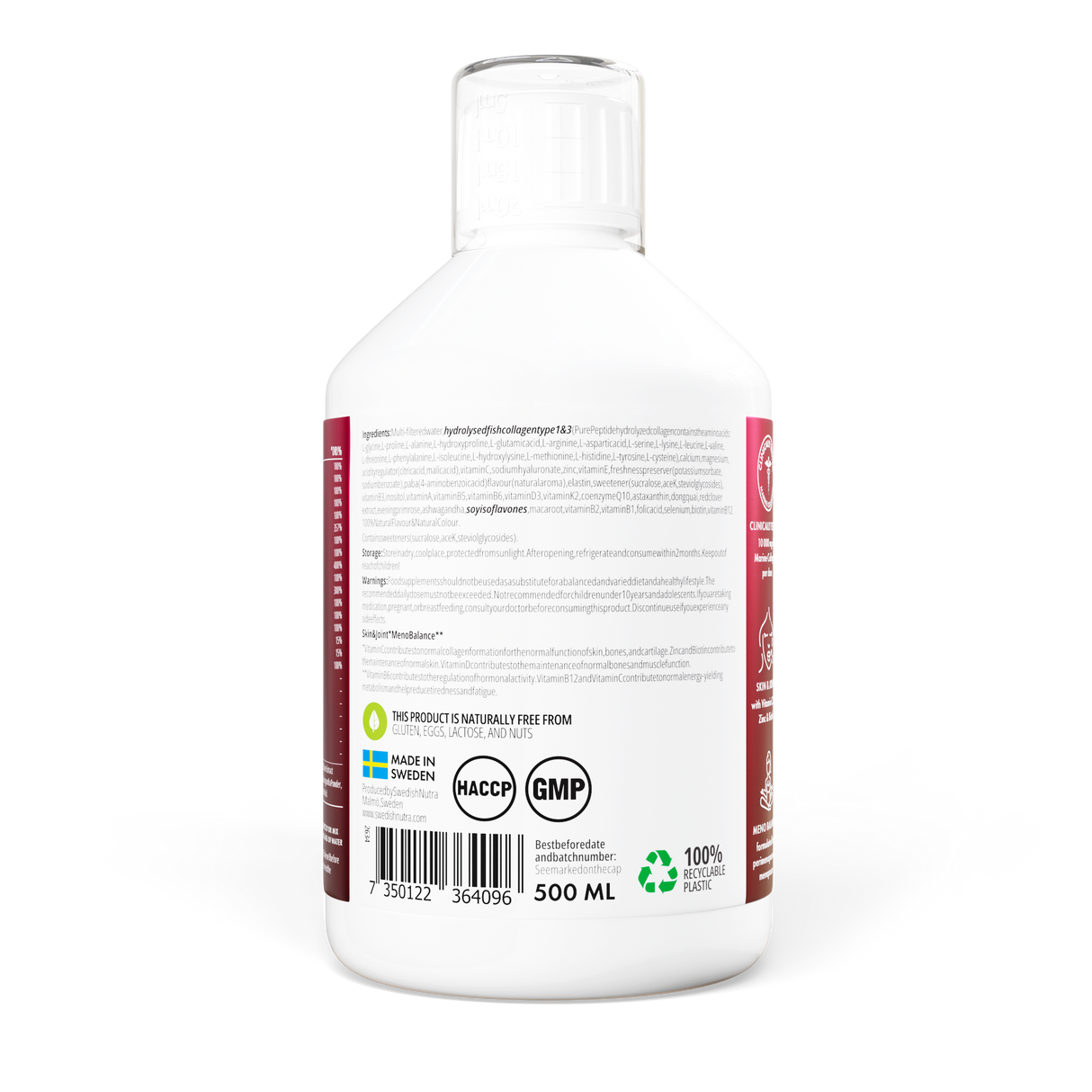 Menoplus+ Fish Collagen 10.000 mg για γυναίκες 40+ | 500 ml