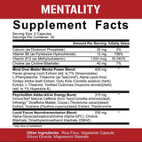 Νοοτροπία | Κάψουλες Energy and Focus Nootropic 60