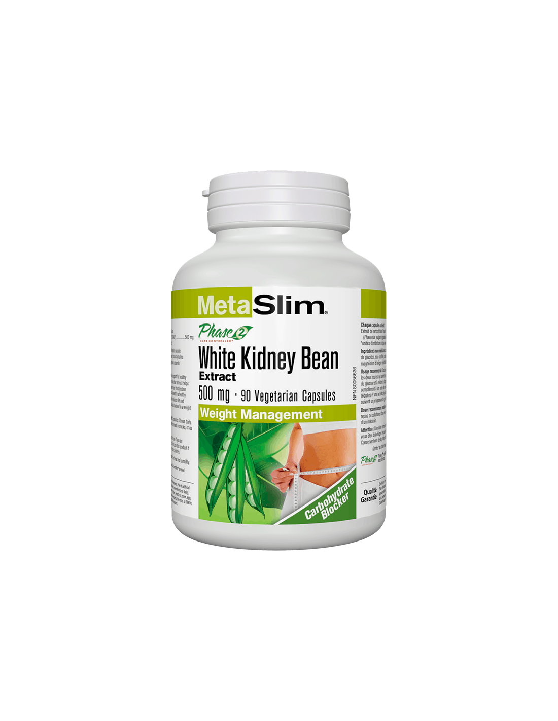 Metaslim® Phase 2® White Bean Bean 500 mg x 90 κάψουλες