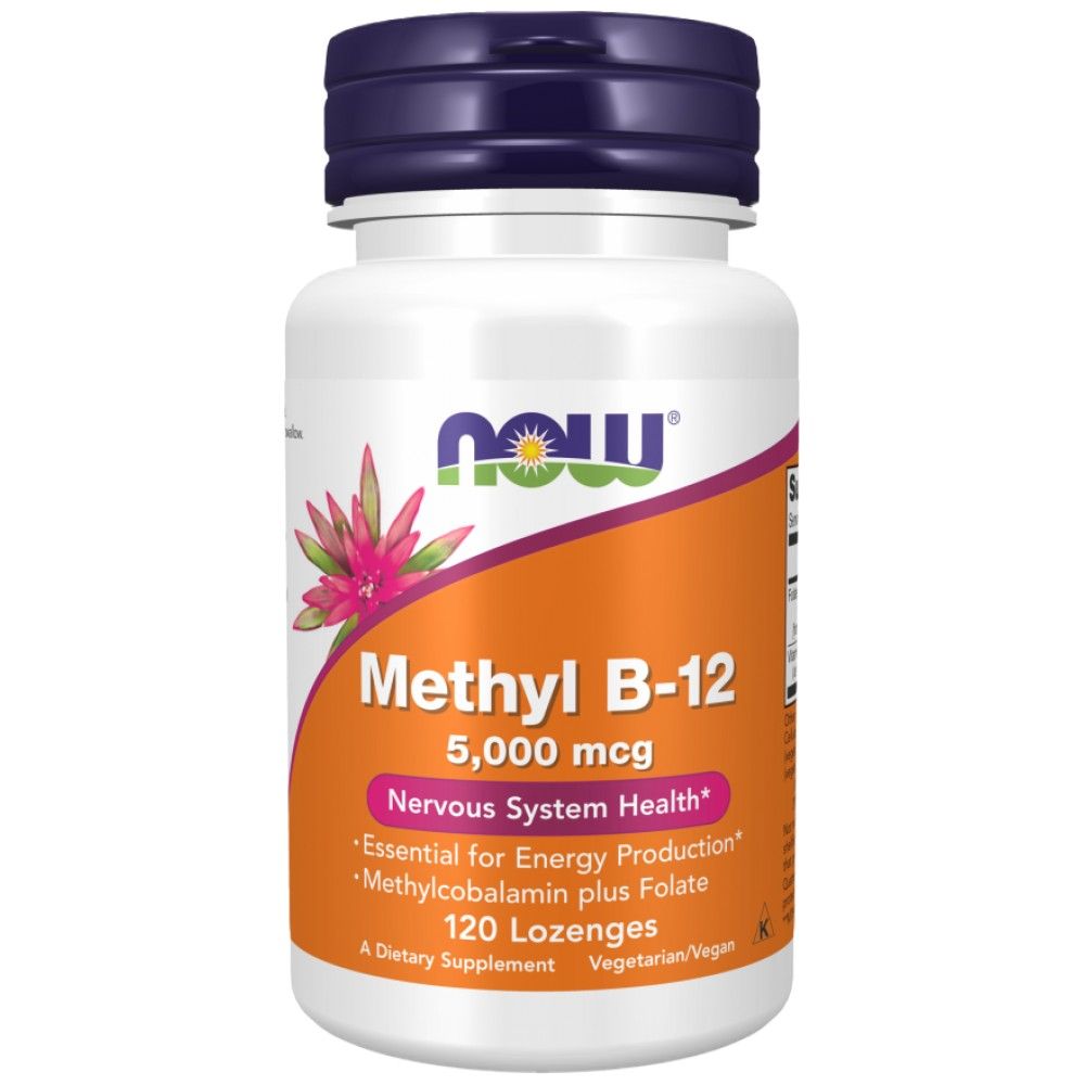 Methyl B-12 5000 mcg | με Folic Acid Quatrefolic® - 120 Υπογλώσσια δισκία