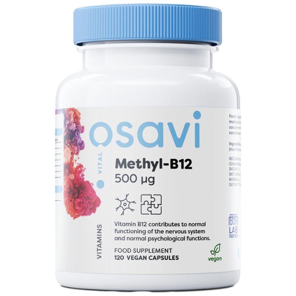 Μεθυλ -Β12 500 mcg - 120 κάψουλες