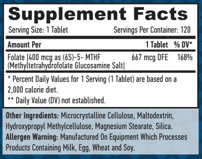 Καρτέλες μεθυλεστικού 400 mcg/120