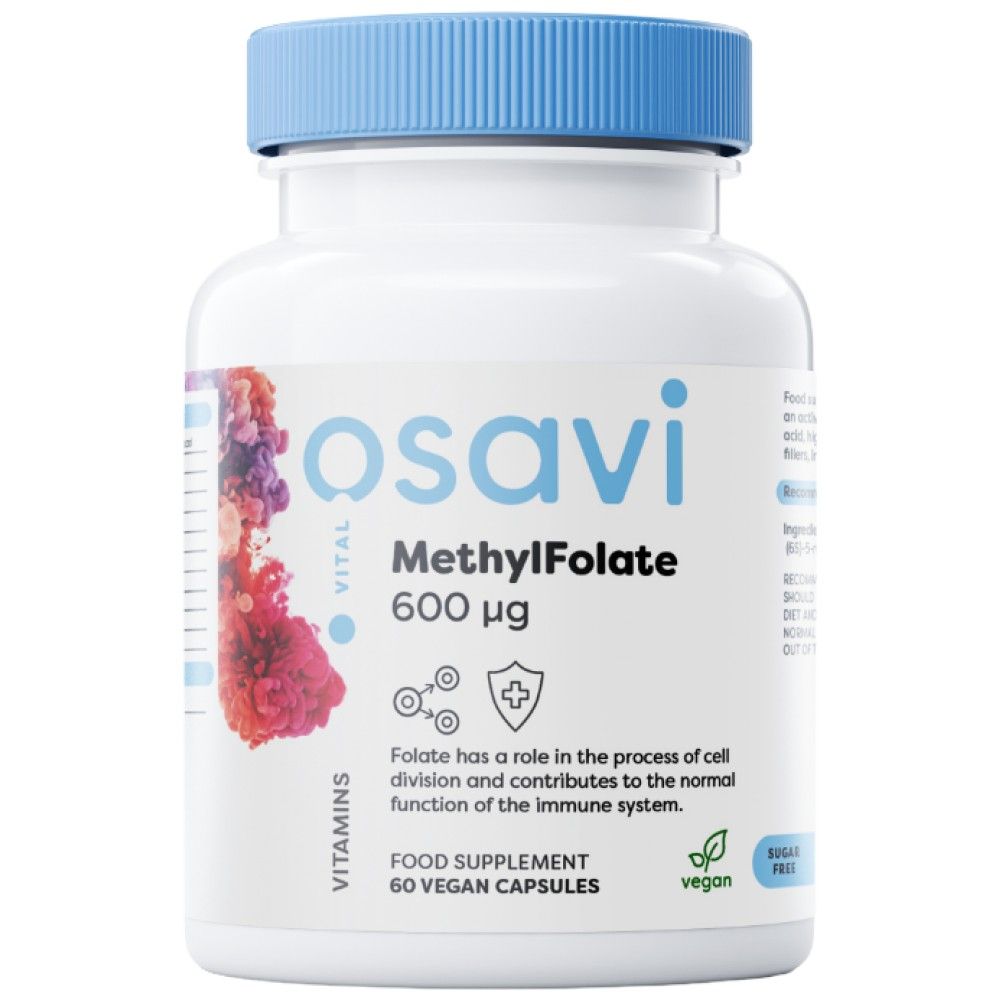 Μεθυλφυλικό 600 mcg | με Quatrefolic® - 60 κάψουλες