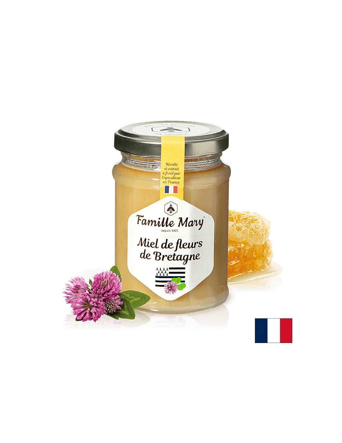 Λουλούδι μέλι από τη Βρετάνη, Γαλλία - Miel de Fleurs de Bretagne, 230 g
