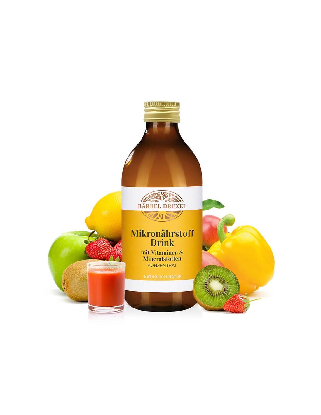 Mikronährstoff Drink mit Vitaminen &amp; Mineralstoffen/Υγρές βιταμίνες, μέταλλα και ιχνοστοιχεία, 300 ml <tc>Bärbel Drexel</tc>