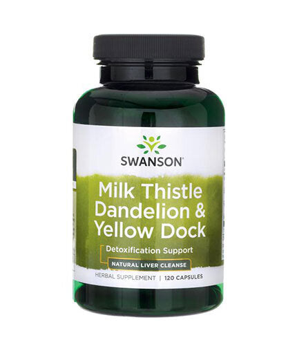 Milk Thistle Dandelion & Yellow Dock - 120 κάψουλες