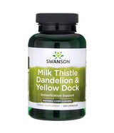 Milk Thistle Dandelion & Yellow Dock - 120 κάψουλες