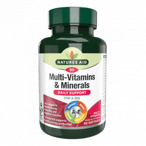 Multi-Vitamins & Minerals (Multi-Vitamins & Minerals) 90 Softgels NatuesAid