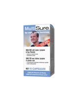 Multisure® Men/Multivitamins για τους άνδρες (με λουτεΐνη, λυκοπένιο και πριόνι Palmetto), 80 κάψουλες