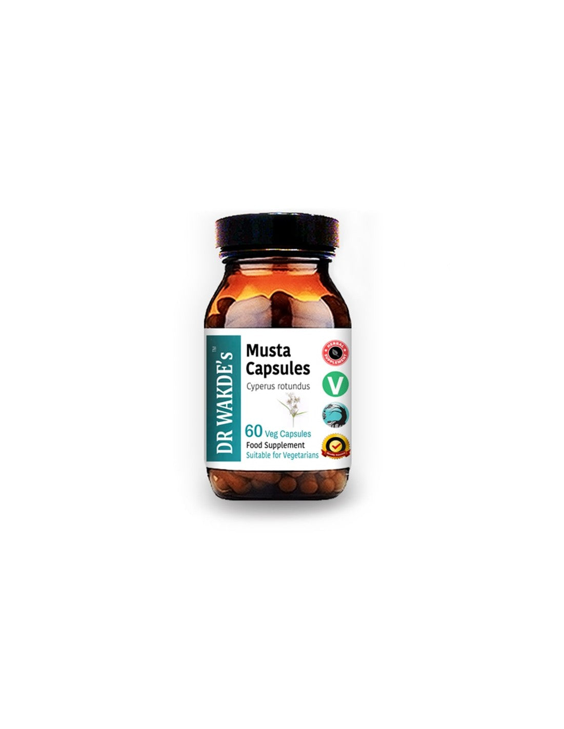 Musta/Musta Ayurveda, 60 κάψουλες Δρ Wakde's