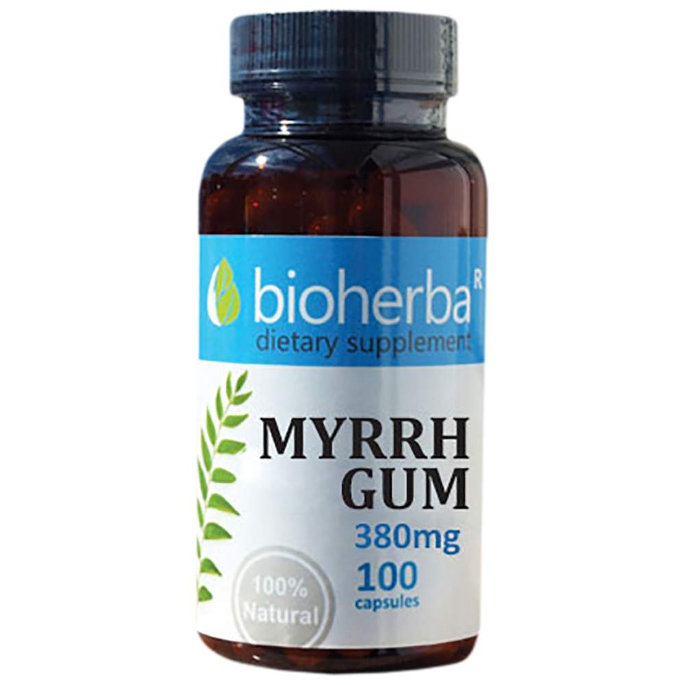 Myrrh Gum 380 mg - 100 κάψουλες