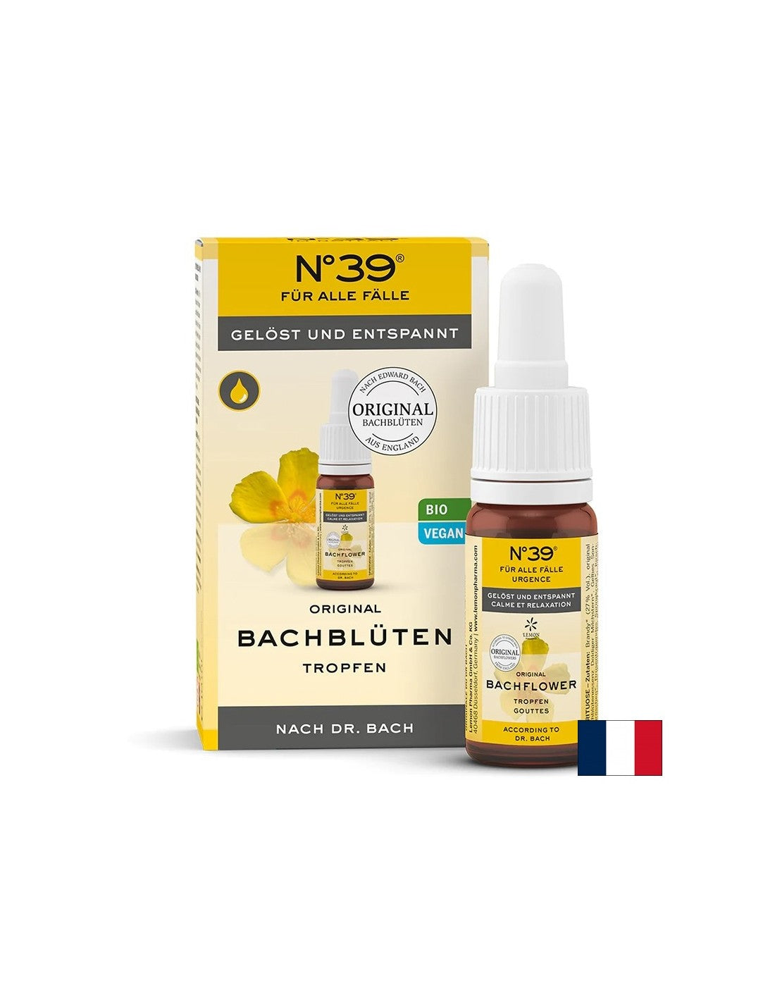 Σταγόνες Dr. Bach's N°39 - Επείγουσας Ανάγκης, 10 ml <tc>Lemon Pharma</tc>