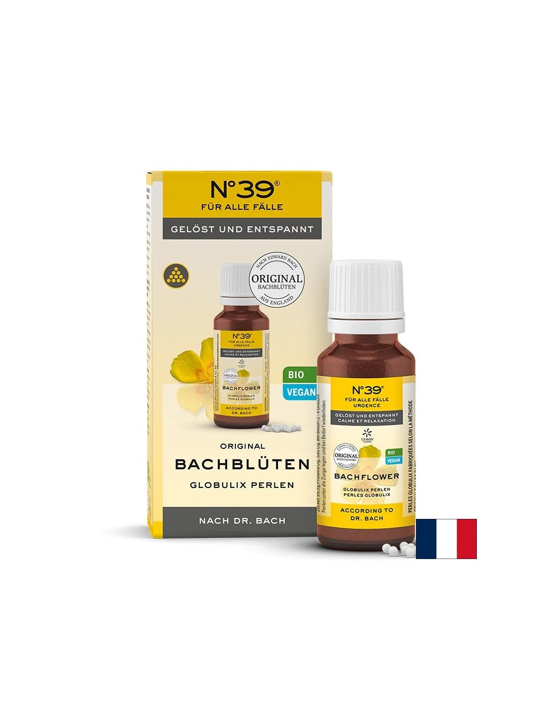 Σφαιρίδια Dr. Bach N°39 - Επείγοντα, 20 γρ. <tc>Lemon Pharma</tc>