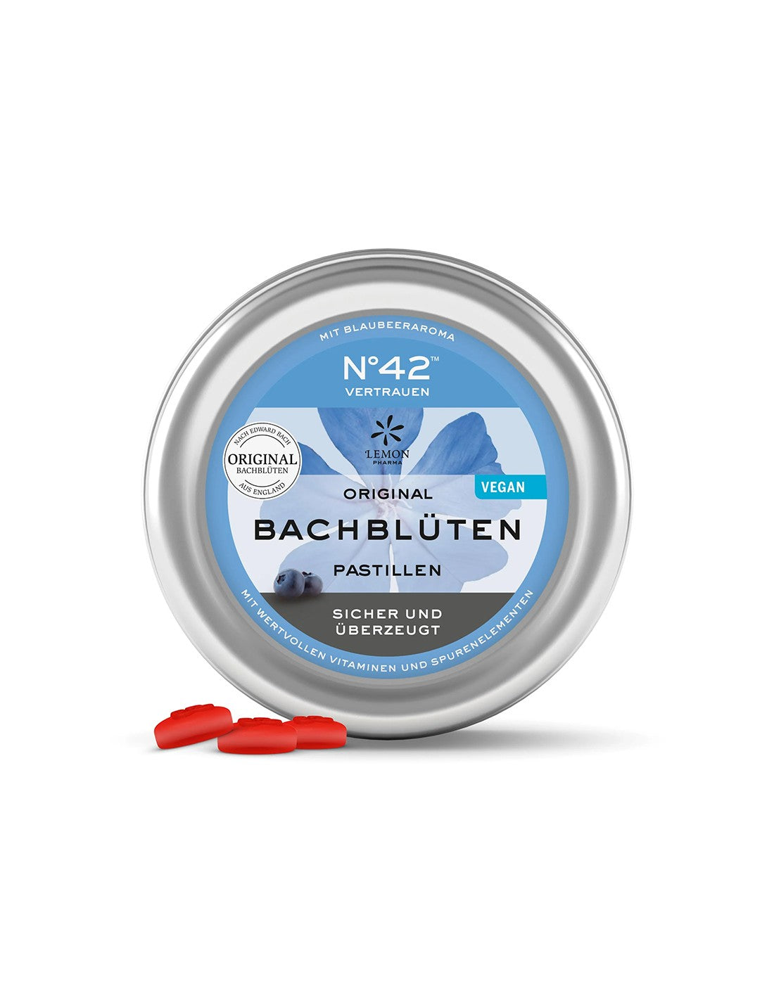 Παστίλιες Dr. Bach - N°42 Trust, 50 g (~ 40 τεμάχια) <tc>Lemon Pharma</tc>