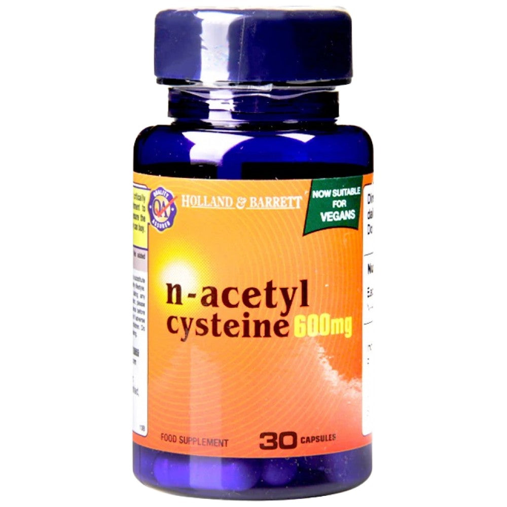 N-Acetyl Cysteine ​​600 mg 30 κάψουλες