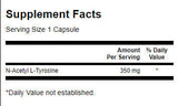 Καψάκια Ν-ακετυλο L-τυροσίνης 350 mg-60