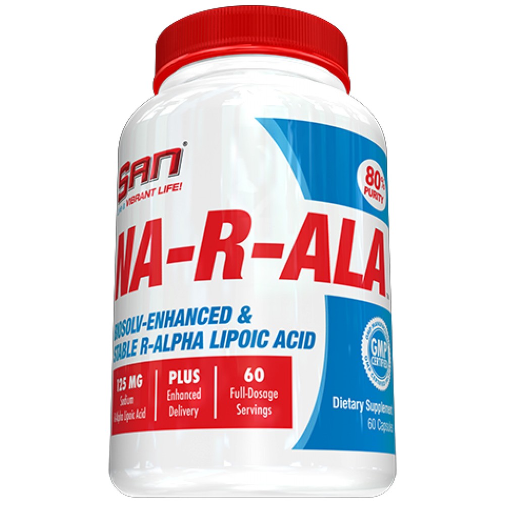 NA-R-ALA 100 mg/Σταθερό R-ALA - 60 κάψουλες