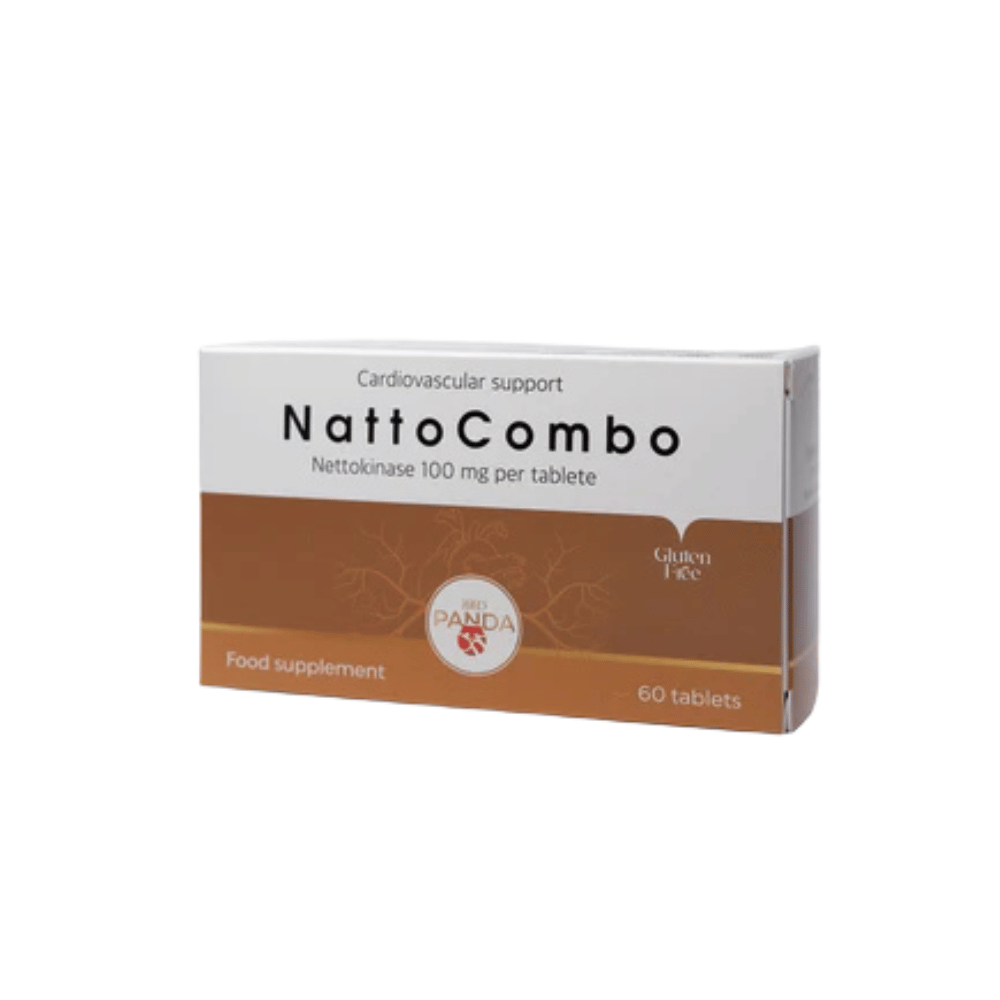NattoCombo – 60 ταμπλέτες /натοκίναζα, βρομελαΐνη, κερκετίνη και βιταμίνη C/