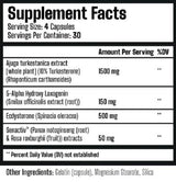 Nattyquad | Natural Muscle Building Stack - 120 κάψουλες