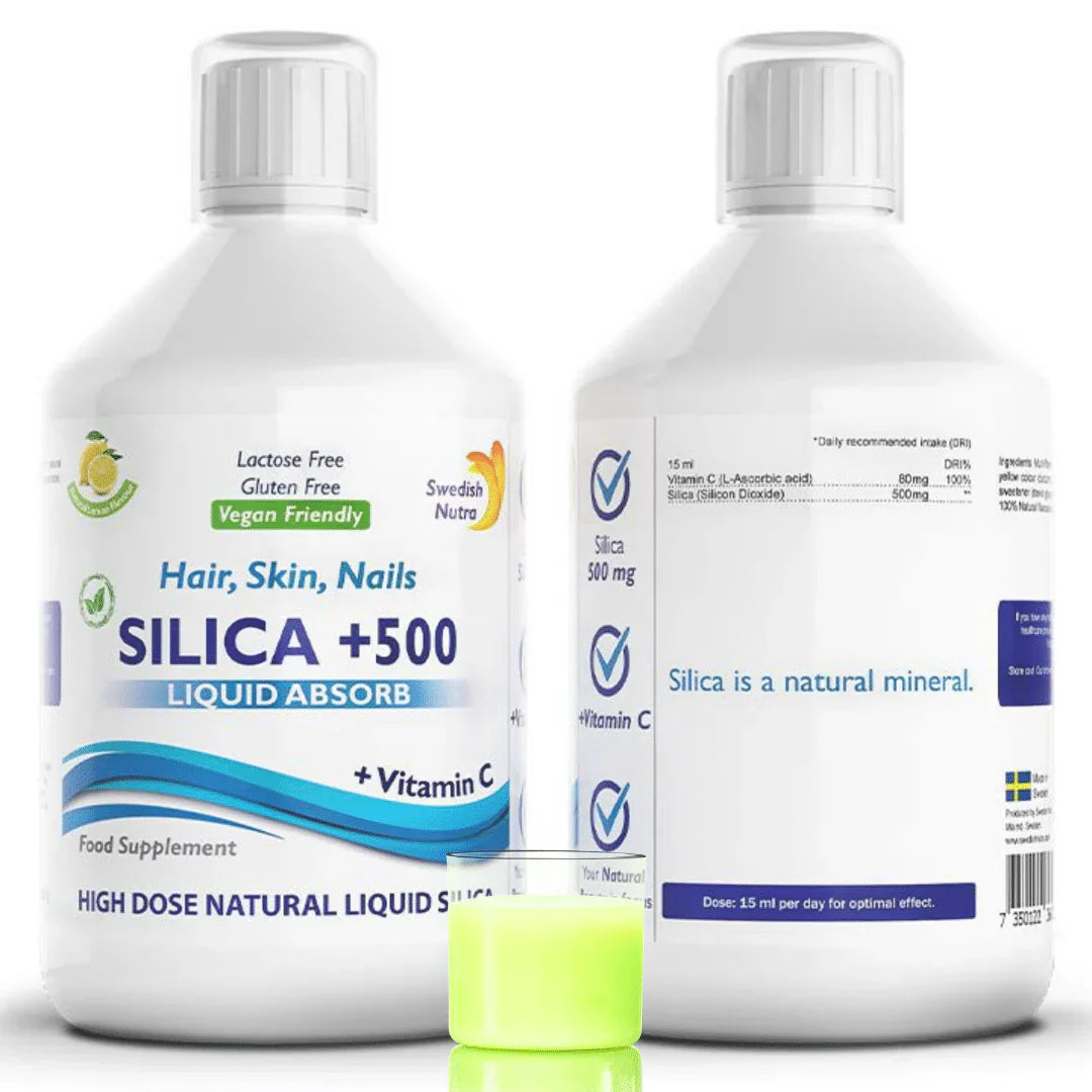 Φυσικό Πυρίτιο+ /500 ml, 33 ΔΟΣΕΙΣ/ <tc>Swedish Nutra</tc>